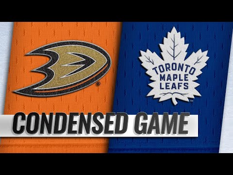 02/04/19 Condensed Game: Ducks @ Maple Leafs