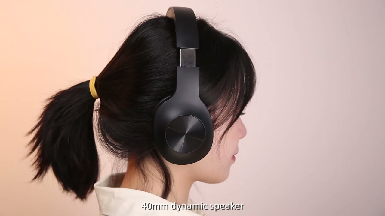 Produktvideo af USAMS høretelefoner trådløse over-ear 
