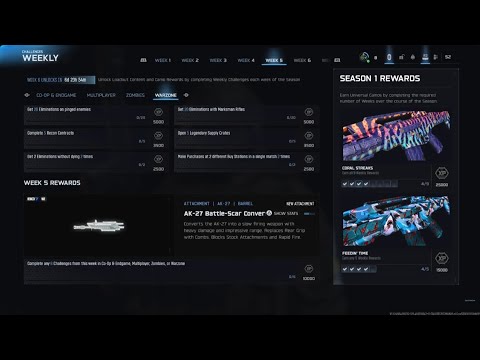 Black Ops 7: SEASON 1 WEEK 5 WEEKLY CHALLENGES!