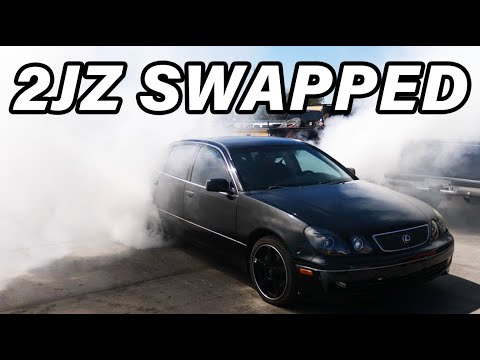 2JZ-GTE Swapped Lexus GS 300 // 2JZ-GTE GS300 VIP Car Build PT 1