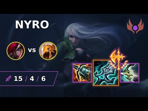 [ Nyro ] Katarina MID vs Azir | EUW MASTER | LOL Season 2024