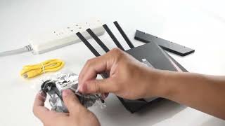 KuWFi CPF906: 4G Tech Style 4G LTE Wireless Router Unlock--One video let you know how to set it up.