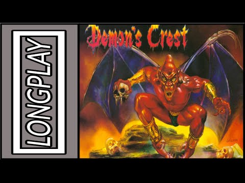🌀【𝐋𝐎𝐍𝐆𝐏𝐋𝐀𝐘】Demon's Crest™【SNES】100%