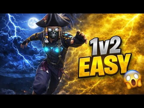 1V2 EASY 😱    #freefire #new #video #mrbeast #comedy #gamingvideos 
