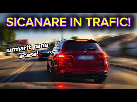 FAZE DIN TRAFIC ROMANIA: Sicanat & urmarit in trafic, cazatura moto si soferi grabiti | #DVR #96