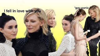 cate and rooney falling  for each other for two minutes ~straight~