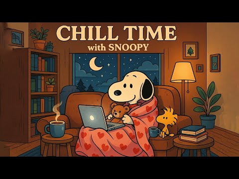 [𝐫𝐞𝐥𝐚𝐱𝐢𝐧𝐠 𝗽𝗹𝗮𝘆𝗹𝗶𝘀𝘁] Chill Jazz Time with Snoopy