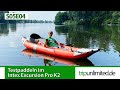 1. Paddeltour im Intex Excursion Pro K2 I aufblasbares Schlauch-Kajak unter 350€ I Aufbau I Test
