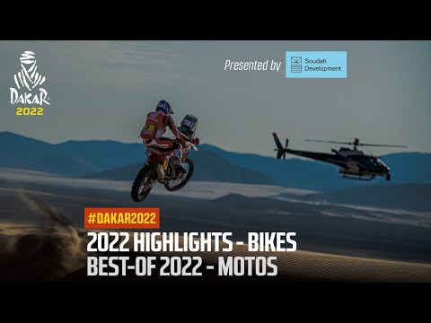 ダカールラリー2022 バイク部門のハイライト動画
