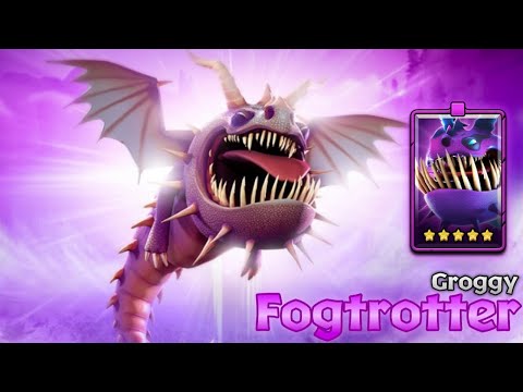 Groggy Fogtrotter - Unlocked 5-Star Premium Hybrid Purple Humbanger | Dragons: Titan Uprising