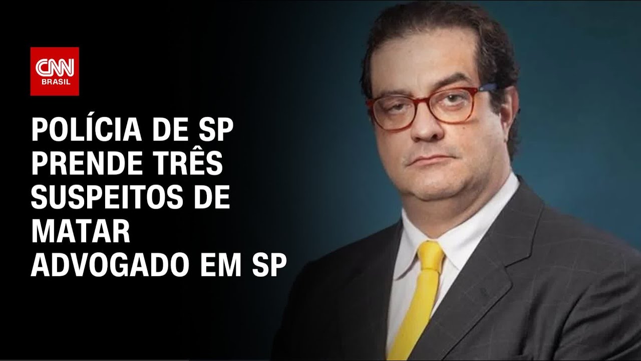 Três suspeitos são presos por morte de advogado do Prerrogativas em SP | CNN ARENA