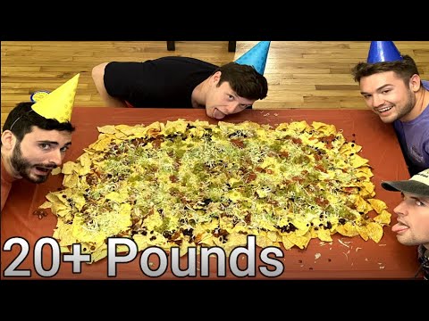4 Guys 1 Nacho Table (16,000 Calories)