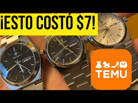 3 relojes por Temu… uno me sorprendió DEMASIADO
