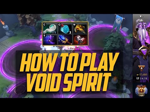 Mid Void Spirit Guide: How to play the hero like a PRO! (Educational Gameplay)