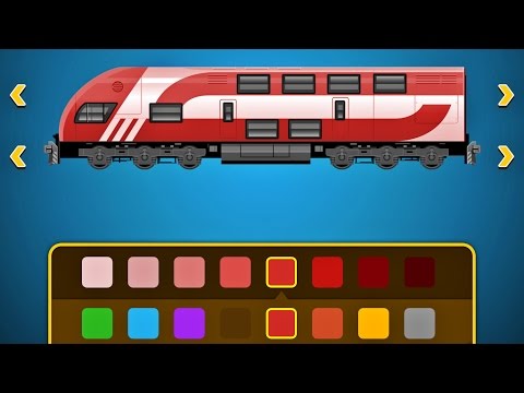 Build a Train 2 - Railroad Game App for Kids - iPad iPhone iPod Touch - YouTube