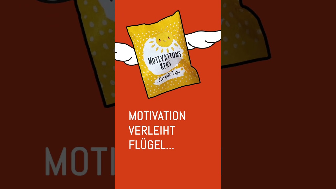 Motivationsglückskekse mit motivierenden Sprüchen