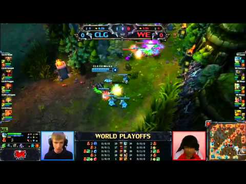 Game 1 P1 - WE vs CLG.EU - Ro8