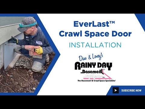 EverLast™ Crawl Space Door Installation