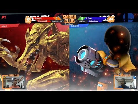 Smash Club #51 - Paco (Ridley) vs C.Kaleb (Mii Gunner) - Grand Finals