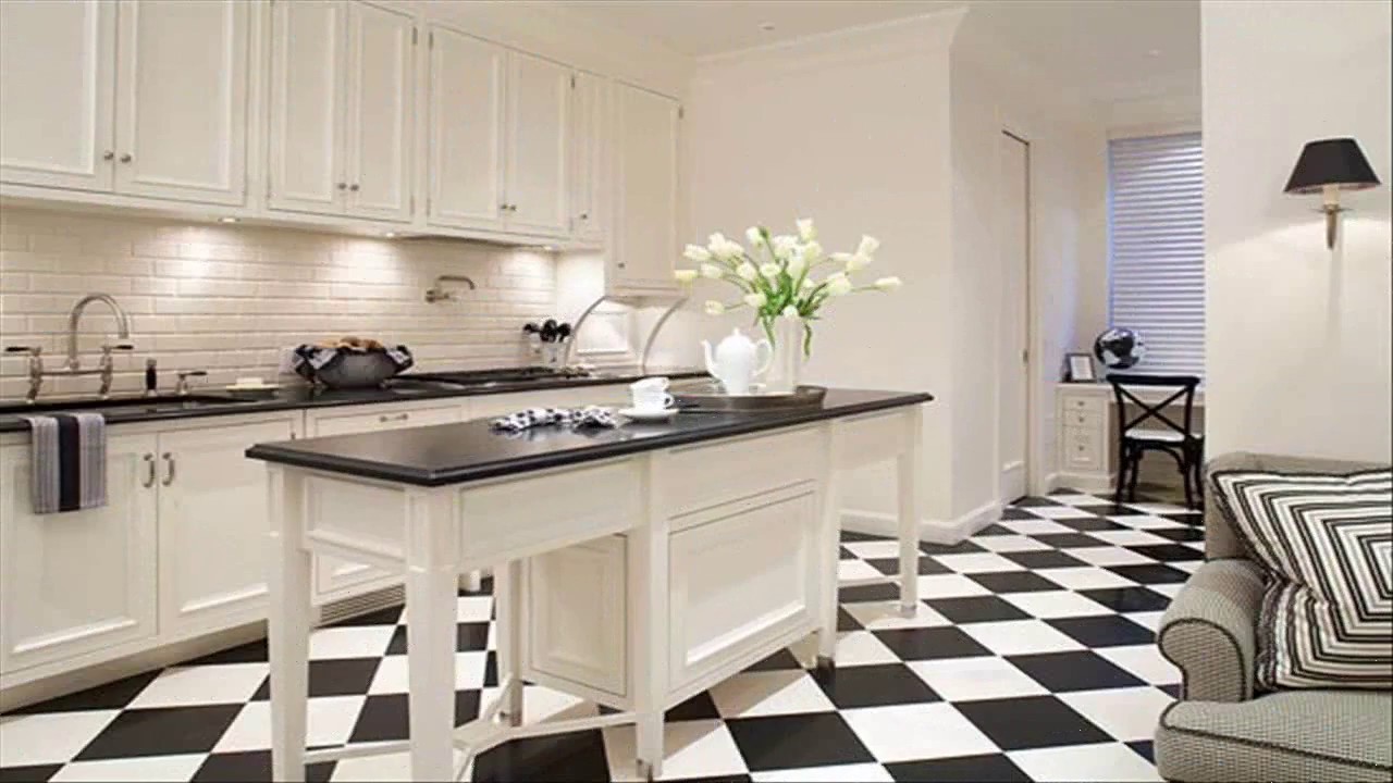 Watch video Black And White Tile Designs For Kitchens Now Black And White Tile Designs For Kitchens