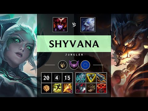 Shyvana Jungle vs Volibear - EUW Master Patch 25.17
