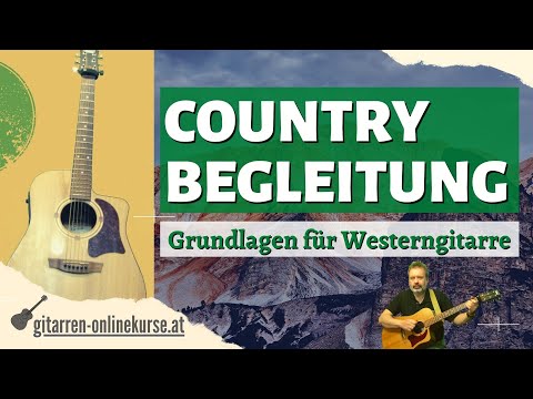 Country Begleitung   Grundlagen für Westerngitarre