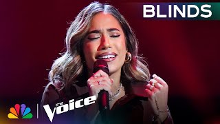 Kiara Vega Channels Her Latin Roots Covering &quot;Amor Eterno&quot; | The Voice Blind Auditions | NBC