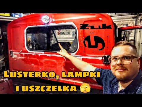 Lusterko, lampki i USZCZELKA szyby S01E24 🔥Żuk Żony 🛻 coraz bliżej lakierowania 😍  #żuk