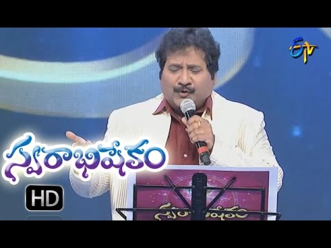Ghana Ghana Sundaraa Song | Mano Performance | Swarabhishekam |  11th  September 2016|  ETV  Telugu