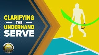 Pickleball 411:  The Underhand Serve