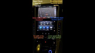 Infiniti Q50 Audio Off/ DCU issues and problems