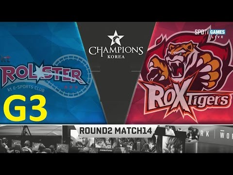 KT vs ROX Game 3 Highlights - 2017 LCK SPRING SPLIT