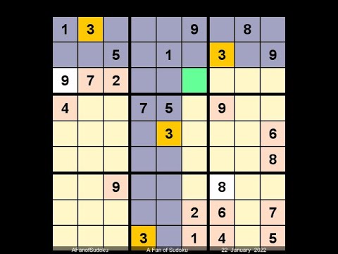 How to Solve The Hindu Sudoku Hard January 22, 2022