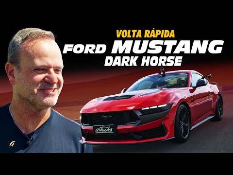 FORD MUSTANG DARK HORSE ON A FAST LAP! Rubinho PUSHES THE HARD WAY in the sports car with its 507...