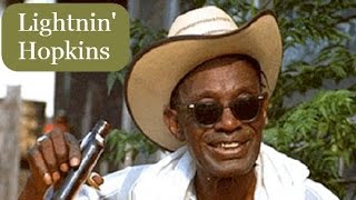 How to play blues guitar - Lightnin' Hopkins - Texas Fingerstyle