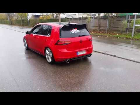 Golf 7 GTI Clubsport EgoX Klappenauspuffanlage