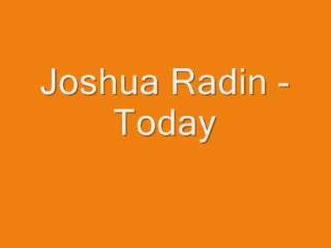 Joshua Radin - Today