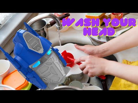 YOU CAN FILL PRIME WITH POPCORN! How to Wash Your Head