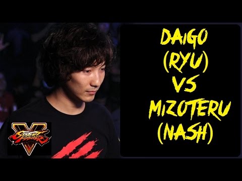 Street Fighter V DAIGO (RYU) VS MIZOTERU (NASH) RANKED MATCH - VER 1.01 HD