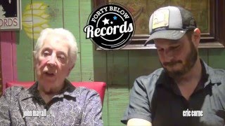John Mayall / Eric Corne - musicUcansee  Interview (part one) - HOB Studios