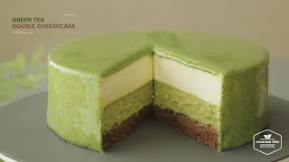 녹차 더블 치즈케이크 만들기 : Green tea(Matcha) Double Cheesecake Recipe | Cooking tree