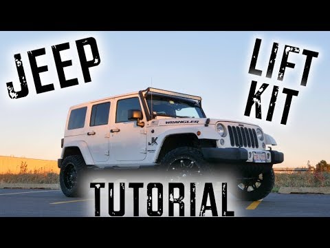 Rubicon Express 2.5\" Lift Kit Tutorial (2007-2017 Jeep JK Wrangler)