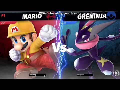 Duwang (Mario) vs. Pokepen (Greninja) - WGA Colosseum 21 - Winners Finals