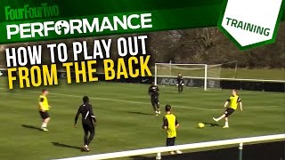 How to play out from the back | Soccer drill | Tactics | Nike Academy