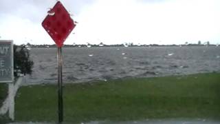 preview picture of video 'TROPICAL STORM DEBBIE DRIVING SEA RANCH  HUDSON FLORIDA PASCO COUNTY PART 7'