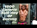 1800 CALORIE FULL DAY OF EATING | AGGRESSIVE MINI CUT | shred fat fast
