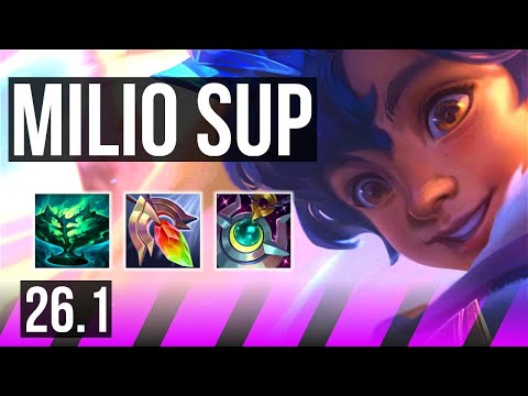 MILIO & Vayne vs TAHM KENCH & Zeri (SUP) | 7k gold comeback | EUW Master | 26.1