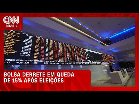 Dólar dispara e bolsa derrete em queda de 15% após eleições | CNN Mercado
