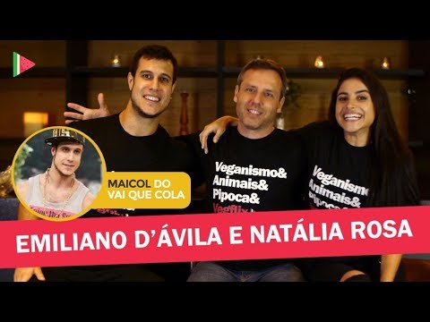 Emiliano D´avila e Natalia Rosa no Vegflix