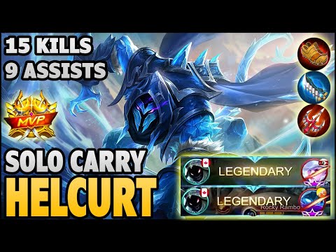 Helcurt The king of Assassins - 15 Kills Without Death - Legendary Helcurt Gameplay MVP - | MLBB